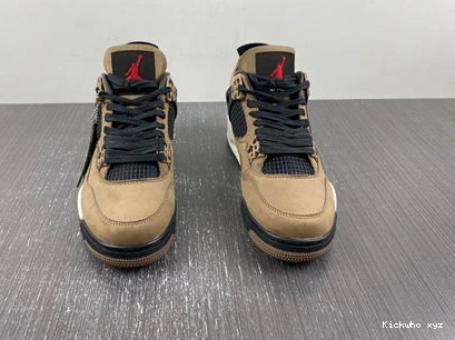 Retro AJ4- x ZeroBulk  Jordan Air 3936 Travis 4 Scott Brown 1026